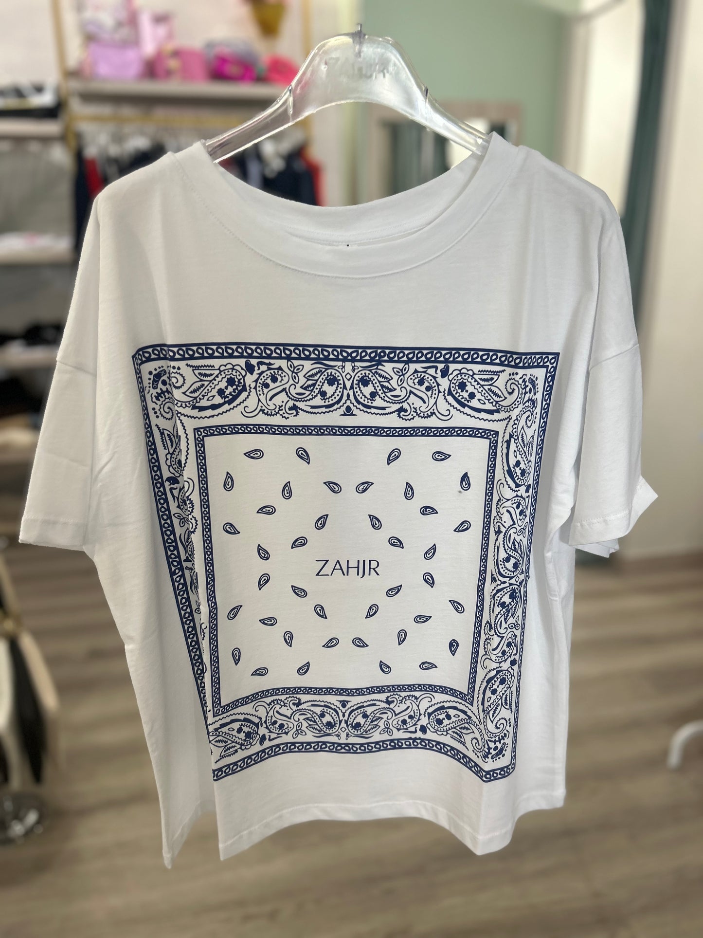 T-shirt bandana Zahjr