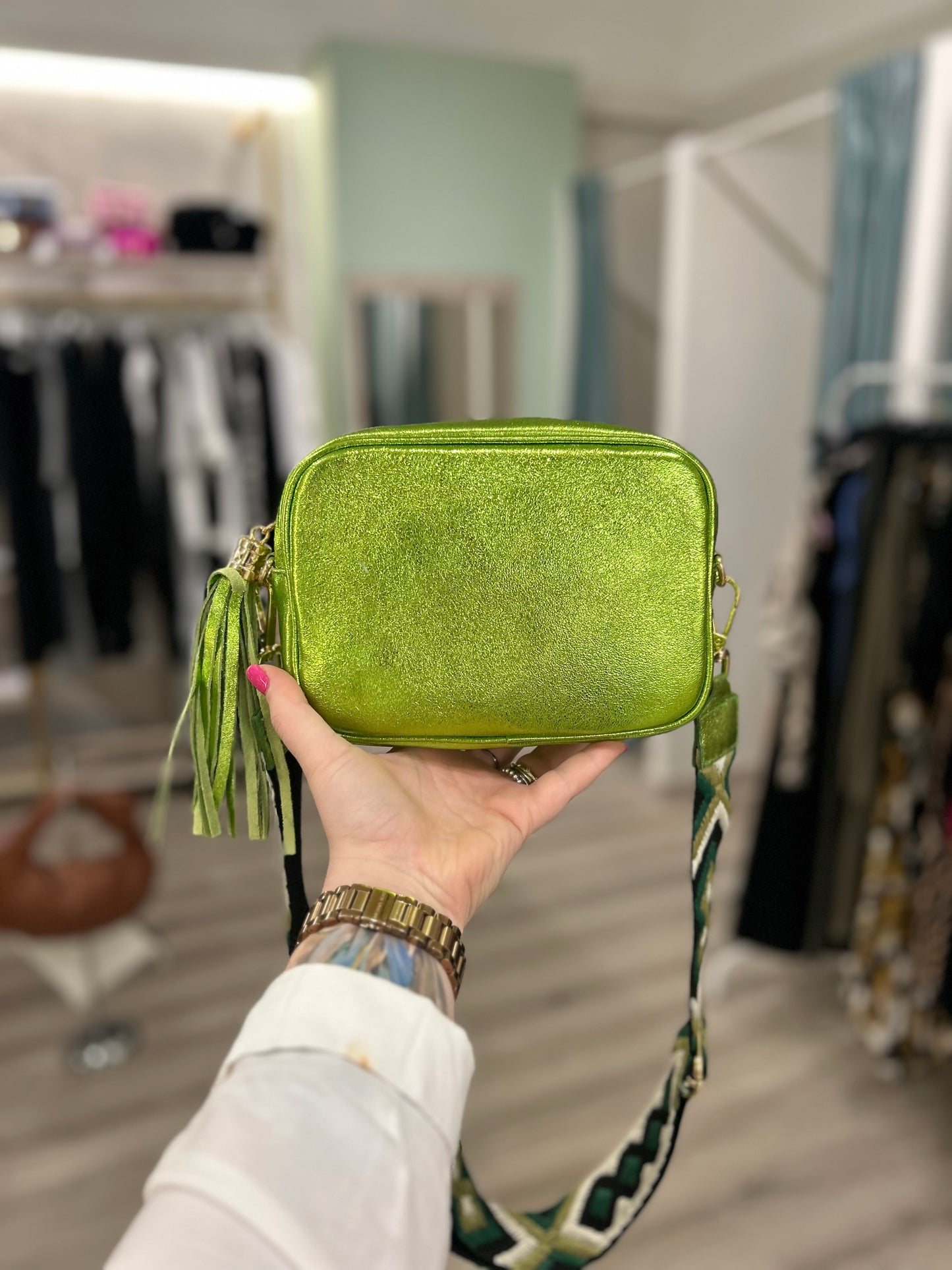 Trilly bag metallic