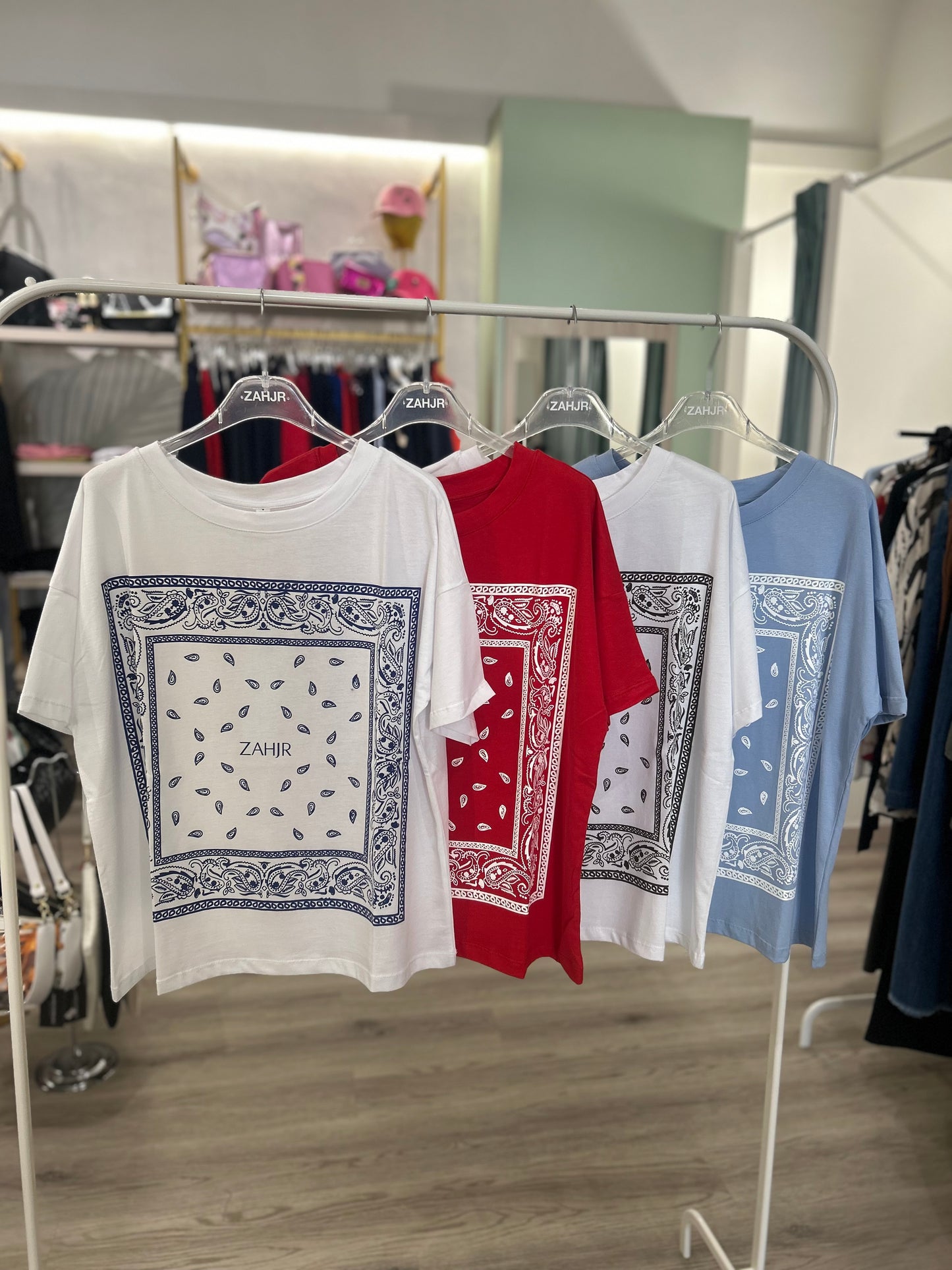 T-shirt bandana Zahjr
