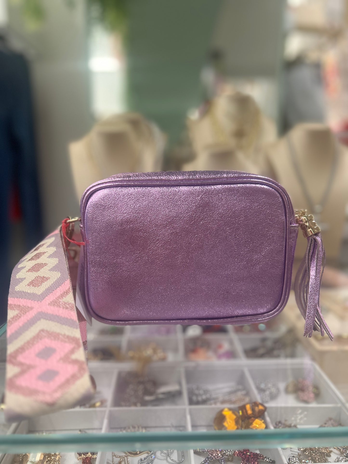 Trilly bag metallic
