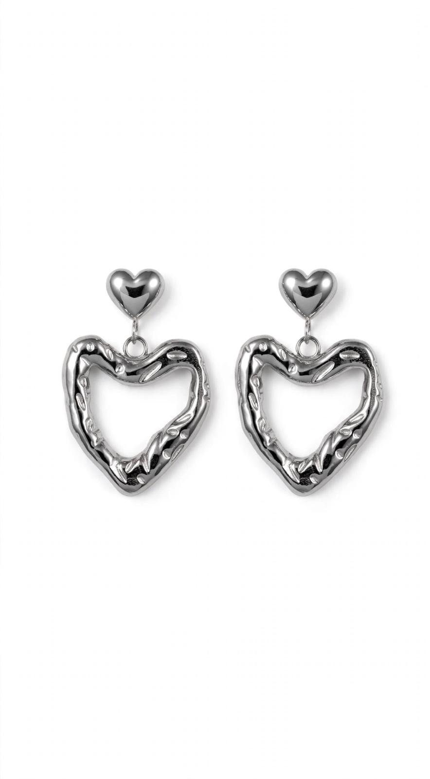 Orecchini Two Hearts