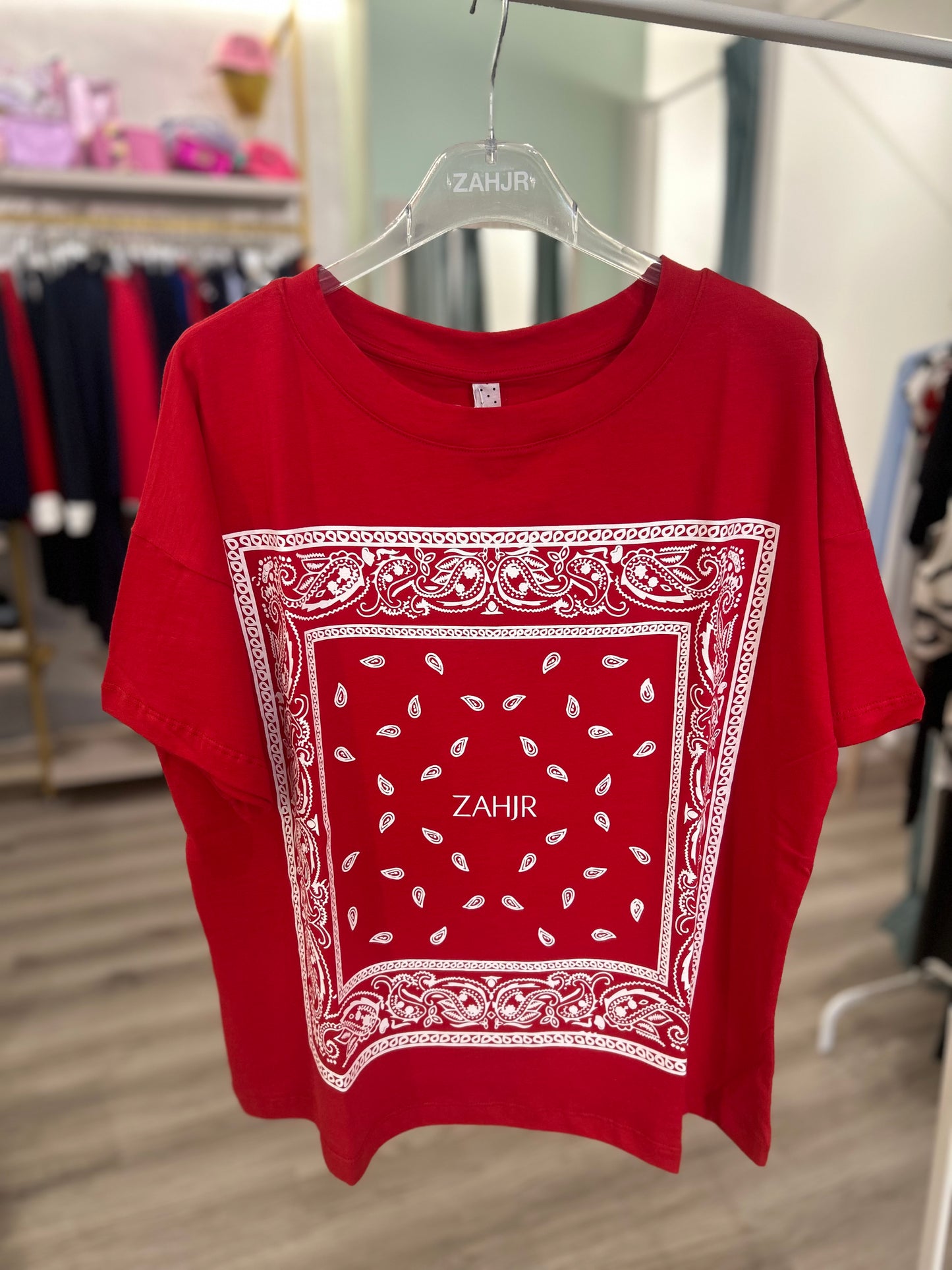 T-shirt bandana Zahjr