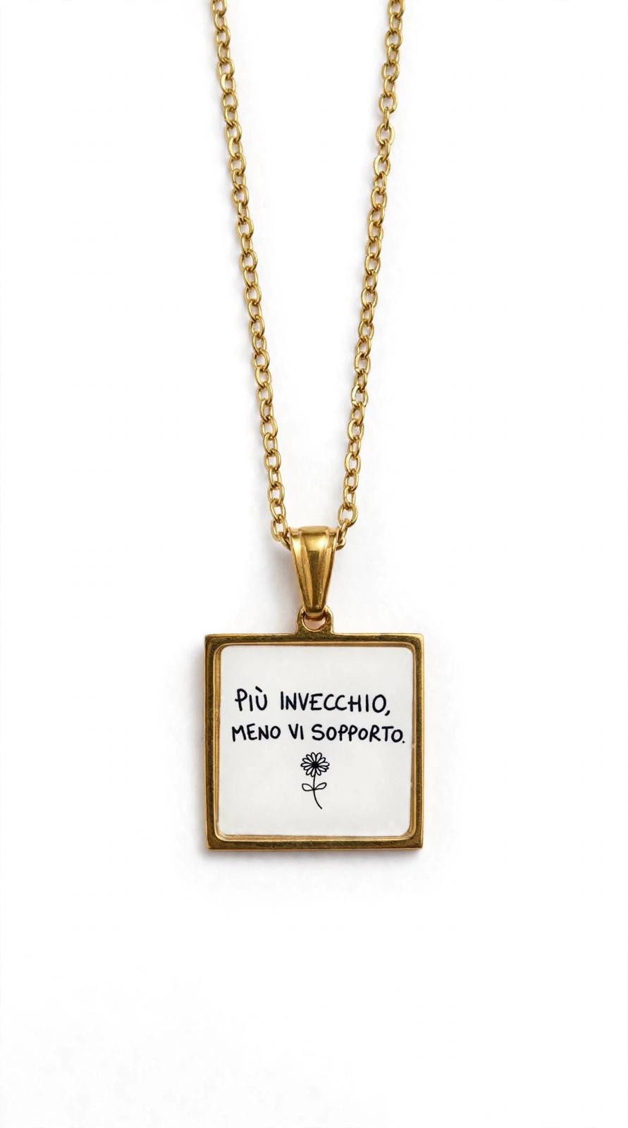 Più invecchio meno vi sopporto