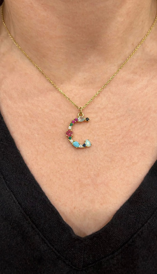 Collana con iniziale Cris